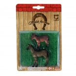 Animaux de la ferme 2 en 1 – cheval et âne