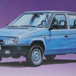 Modèle de voiture Kliklak Škoda Favorit