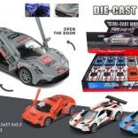 Voiture en métal à rétrofriction 12 cm