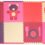 Puzzle en mousse Jouets de fille avec bordures