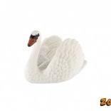 Figurine en plastique cygne grand 7 cm