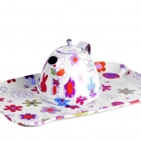 Magnifique service à thé en métal pour enfants