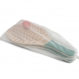 Raquettes de plage en bois avec balle pour enfants et adultes