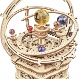 Rokr puzzle 3D en bois Nuit étoilée – planétarium mécanique avec boîte à musique