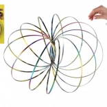 Cercle magique - spirale métallique arc-en-ciel