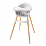 Chaise haute 2Kids Toys grise