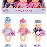 Poupée Bébé avec bonnet 21 cm