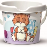 Androni seau à sable chaton joueur 13 cm