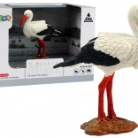 Figurine de collection cigogne blanche – animaux du monde
