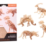 Puzzle 3D dinosaure en bois