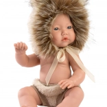 Llorens nouveau-né garçon – poupée réaliste bébé 31 cm avec corps entièrement en vinyle