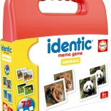 EDUCA Mémo valisette Animaux 72 cartes