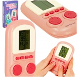 Console de jeu portable rose