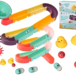 Toboggan aquatique de bain avec jouets
