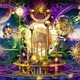 puzzle système solaire doré 500 pièces RAVENSBURGER