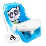 Balançoire avec petite table Panda pour les plus petits