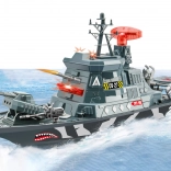 Navire croiseur de bataille avec effets 59 cm