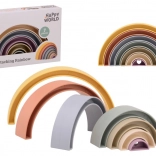 Puzzle arc-en-ciel Happy World en bioplastique