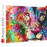 Puzzle 1000 pièces – Lion coloré