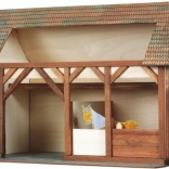 Maquette en bois Walachia Étable