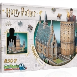 Wrebbit puzzle 3D Harry Potter : Grande Salle de Poudlard 850 pièces