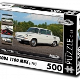 RETRO-AUTA Puzzle Škoda 1100 MBX 500 pièces