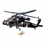 Sluban ModelBricks hélicoptère de sauvetage UH-60 Black Hawk