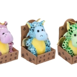 Dragon en peluche scintillant 13 cm