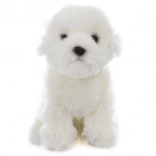 Bichon maltais en peluche 31 cm