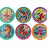 Labyrinthe à bille Monde marin – jeu d’équilibre de poche (motifs assortis)