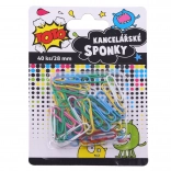 Trombones colorés 28 mm