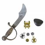 Ensemble pirate pour enfants – épée, cache-œil et accessoires