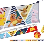Trousse Pokémon avec accessoires 19 × 11 cm