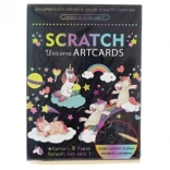 Images à gratter licorne – set de 9 pièces