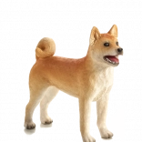 Figurine en plastique chien Shiba Inu MOJO