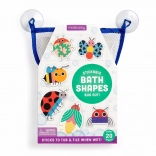 formes en mousse adhésives pour le bain insectes MUDPUPPY