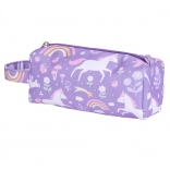 Trousse à crayons Licornes et arc-en-ciel