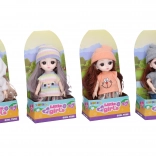 Poupée en tenue d’hiver 15 cm