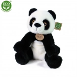 Panda en peluche assise 27 cm éco‑responsable