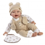 Poupée réaliste OLIVER avec corps souple 42 cm