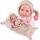 Poupée réaliste bébé Antonio Juan Luca 42 cm
