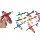 Avions à lancer – lot de 2 pièces, 17 × 17 × 3,5 cm