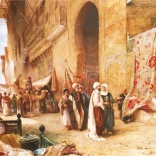 ANATOLIAN Puzzle panoramique Vente de tapis au Caire 1500 pièces