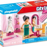 Coffret-cadeau Boutique avec mode de soirée City Life de Playmobil