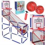 Set de basket portable avec deux ballons et pompe