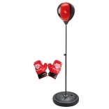 Set de boxe avec poire et gants, hauteur 69–109 cm