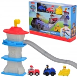 PAW Patrol tour deluxe 3-en-1 avec rampe et 3 petites voitures