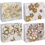 Sac cadeau en papier taille L 38 × 32 × 12 cm – motifs pour toute l’année