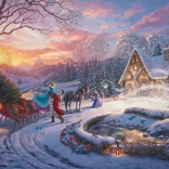 Disney Cendrillon avec le prince à Noël 1000 pièces puzzle