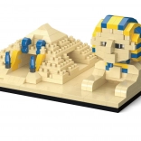 jeu de construction pyramide avec sphinx 410 pièces